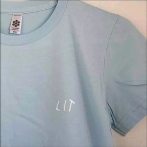 LIT Baby Blue Tee